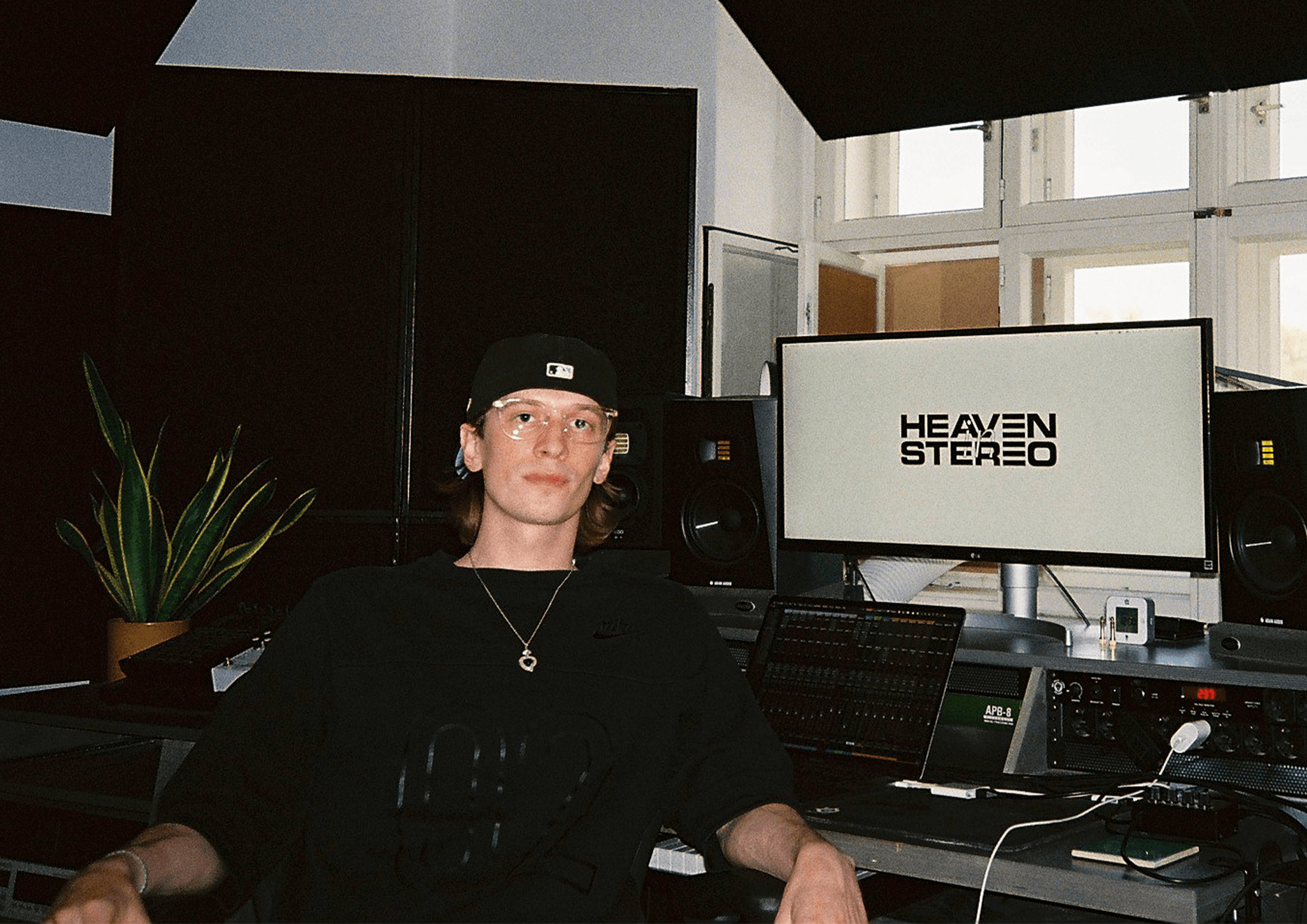 Ben Pramuk in his studio